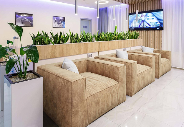 Мягкие бескаркасные кресла Фри для офиса 